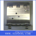 stainless steel refrigerator magnet memo board